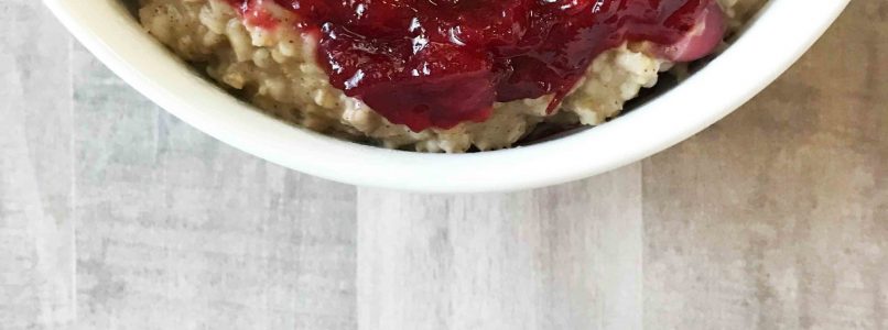 Cranberry-Orange Steel Cut Oatmeal (Instant Pot) — The Skinny Fork