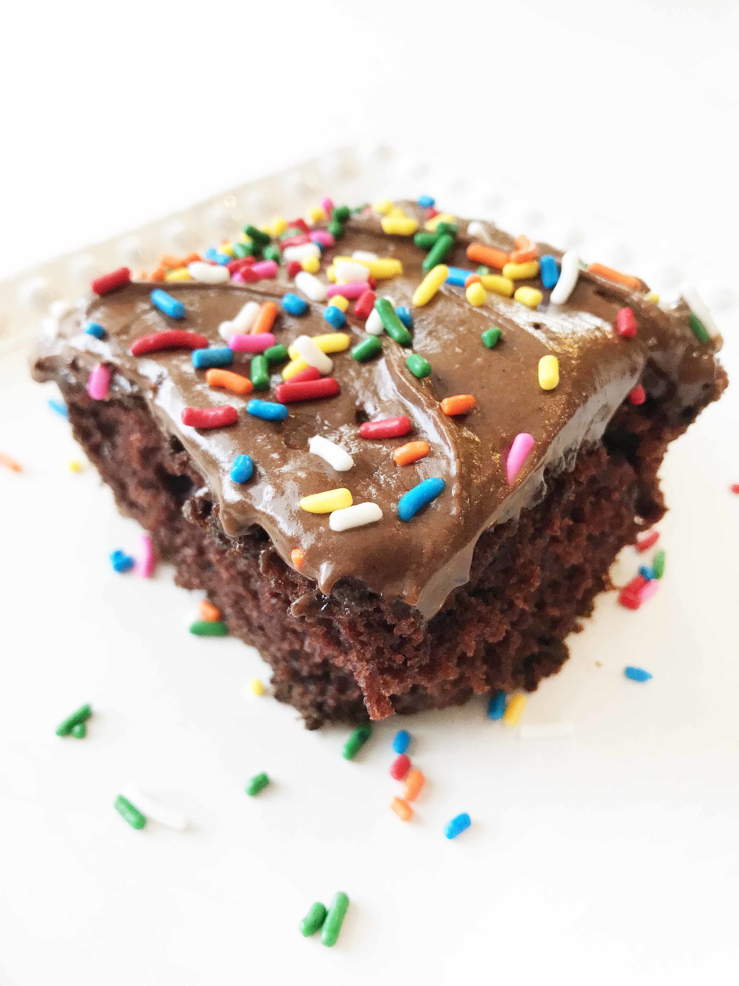 Dark Chocolate 'Crazy Cake' — The Skinny Fork