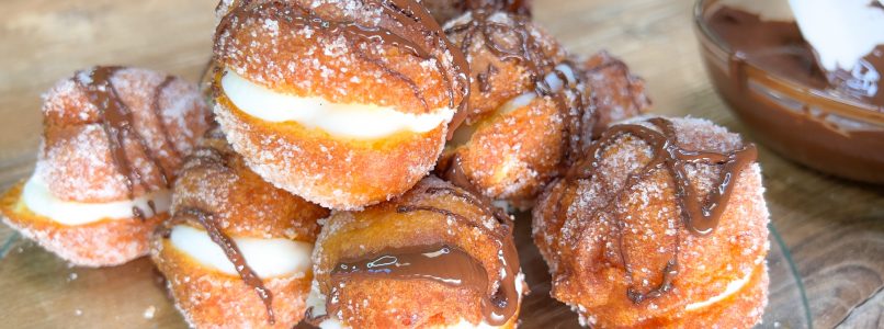 Donuts Gluten Free Without Leavening, filled with Milk Cream