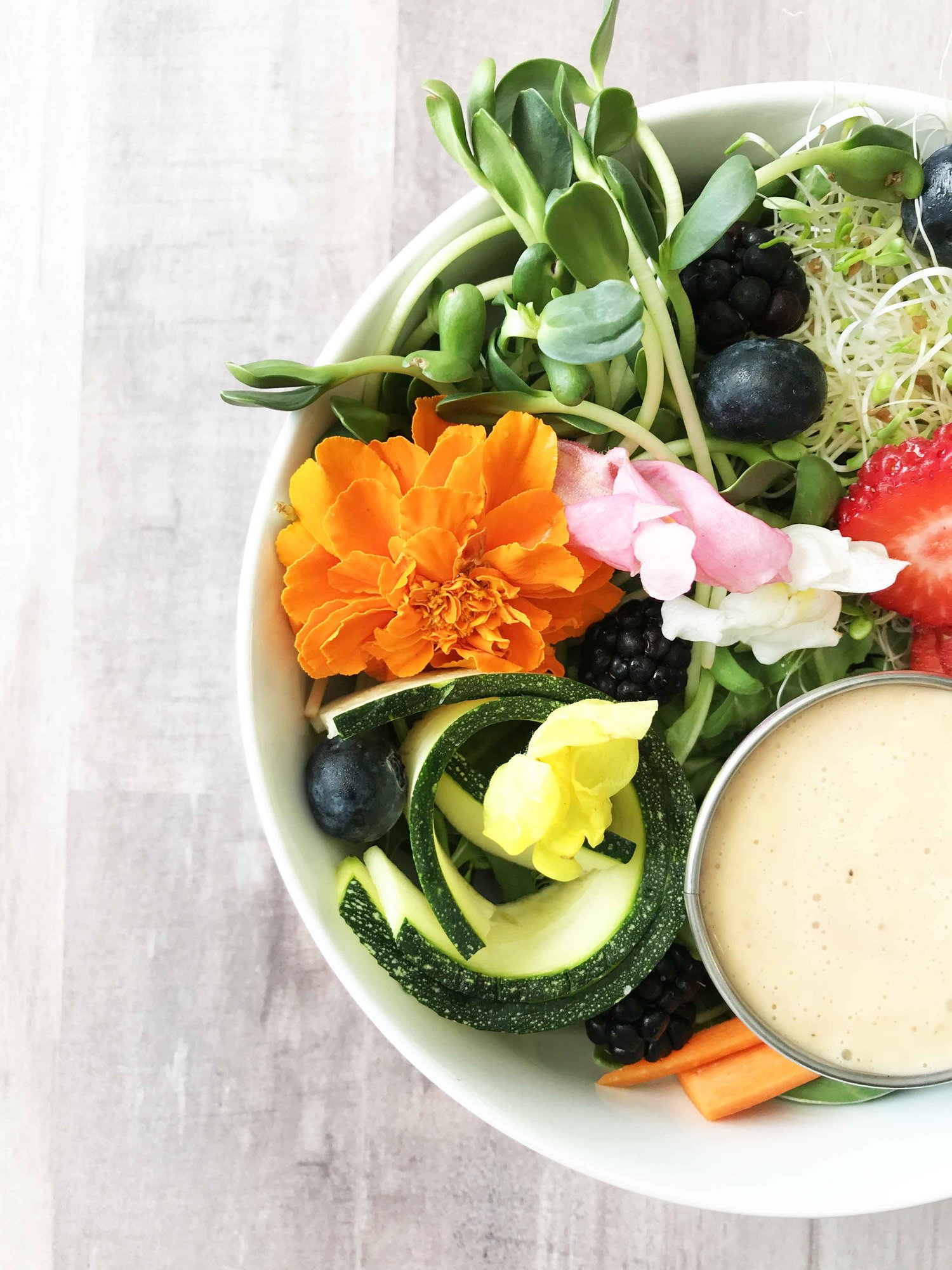Fairy Garden Salad — The Skinny Fork