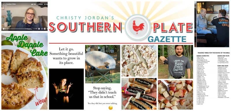 Friday Gazette! Encouraging news, Great Quotes, Recipes to share, Family Photos, and more!