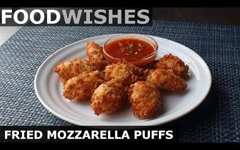 Fried Mozzarella Puffs – Using Less Cheese to Better Please