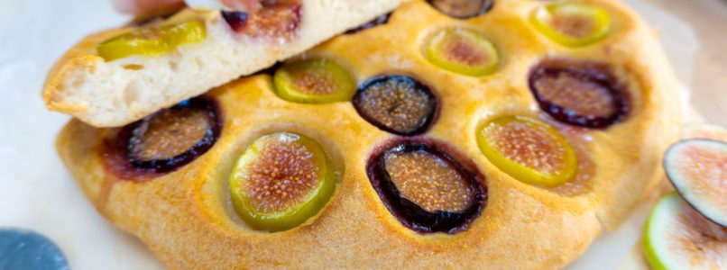 Gluten Free Instant Fig Focaccia Very Fast Without Brewer's Yeast