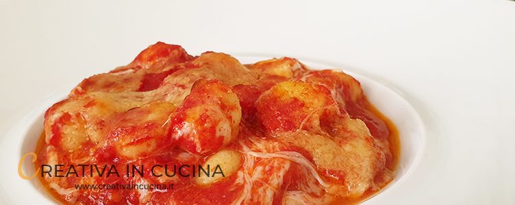 Gnocchi alla sorrentina recipe from Creativa in the kitchen