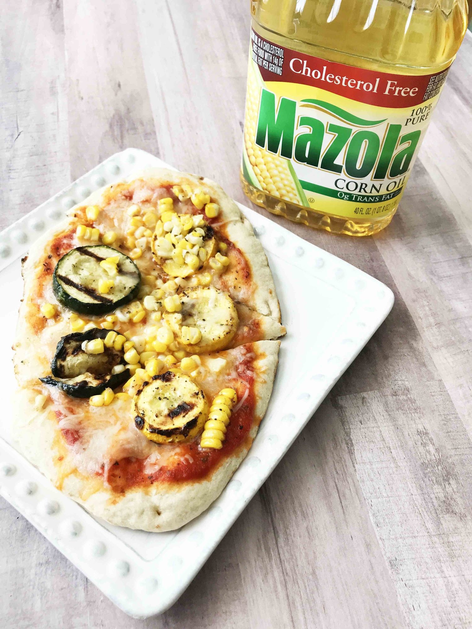 Grilled Summer Vegetable Pizza (Sponsored) — The Skinny Fork