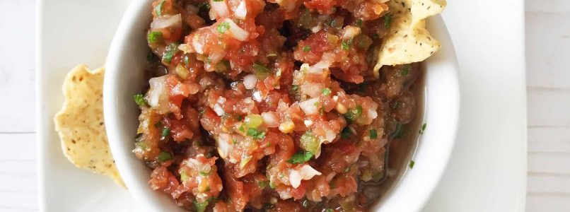 Healthified Restaurant Style Salsa — The Skinny Fork