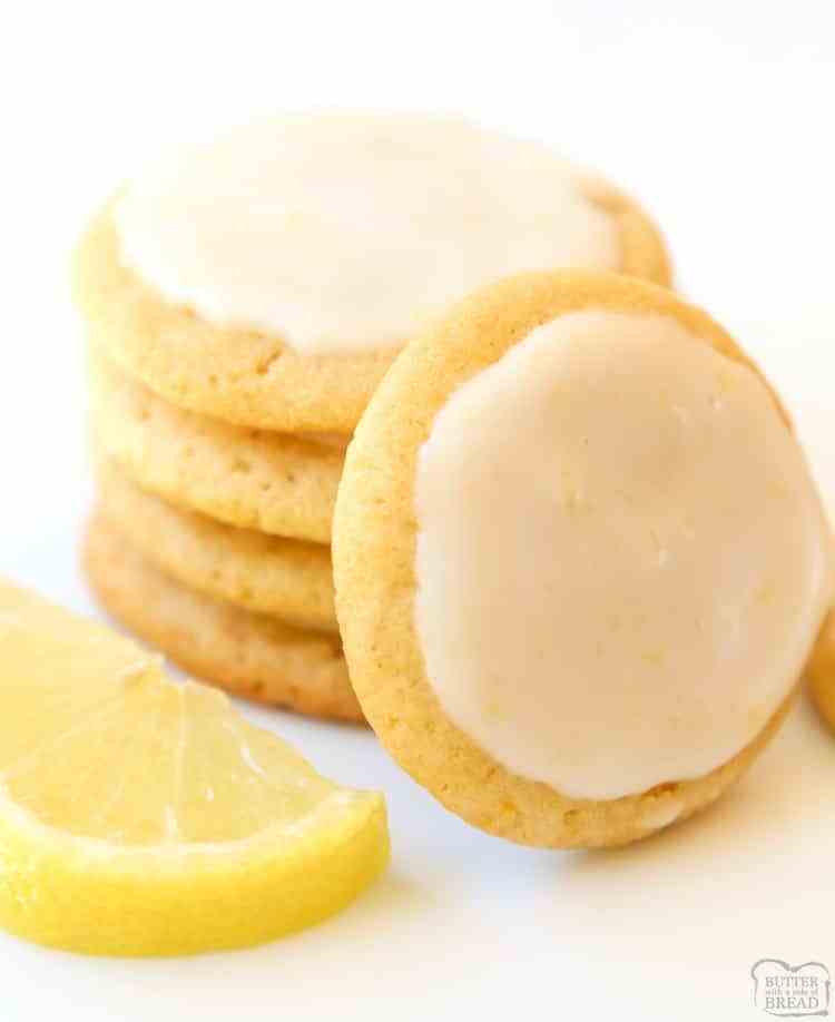 Lemon Butter Cookies is one of my favorite butter cookie recipes and lemon desserts! Every time I make them I'm surprised at just how GOOD these lemon cookies taste.