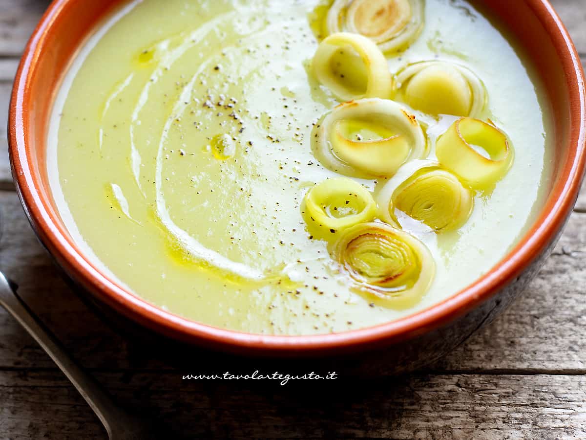 leek cream soup - Recipe by Tavolartegusto