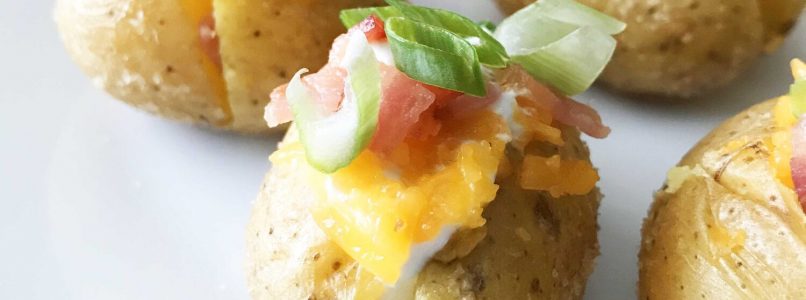 Mini Baked Potatoes — The Skinny Fork