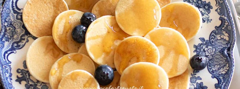 mini pancake recipe - Recipe by Tavolartegusto