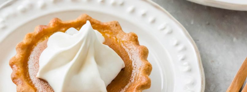 Mini pumpkin pie: the American pumpkin pie recipe
