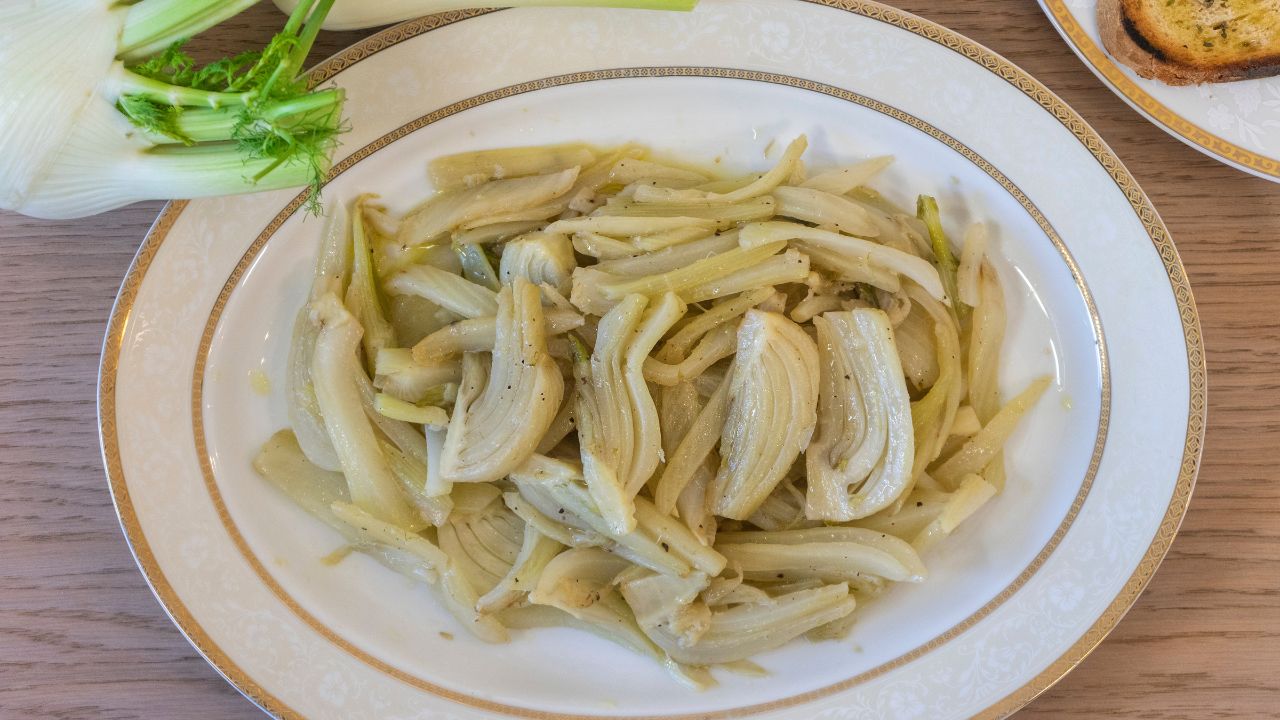 pan-fried fennel from Bari