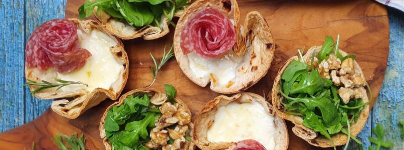 Piadina baskets, the recipe to try