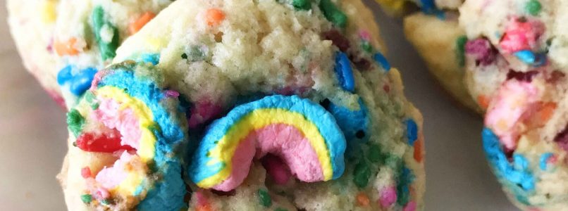 Rainbow Unicorn Marshmallow Cookies — The Skinny Fork
