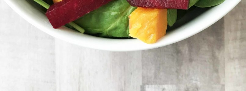 Roasted Beet & Butternut Squash Salad (With Beet Infused Vinaigrette) — The Skinny Fork