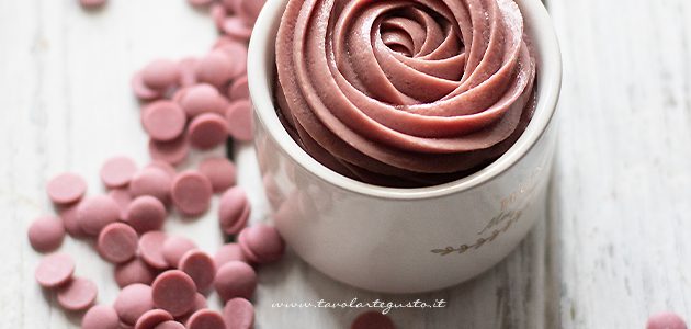 Ruby Chocolate Ganache - Ruby Chocolate Cream