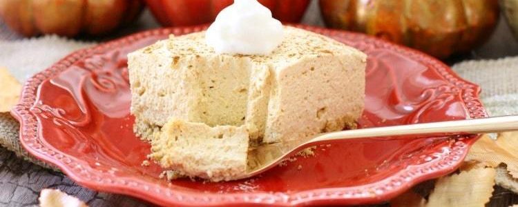 SKINNY PUMPKIN CHEESECAKE - Butter with a Side of Bread