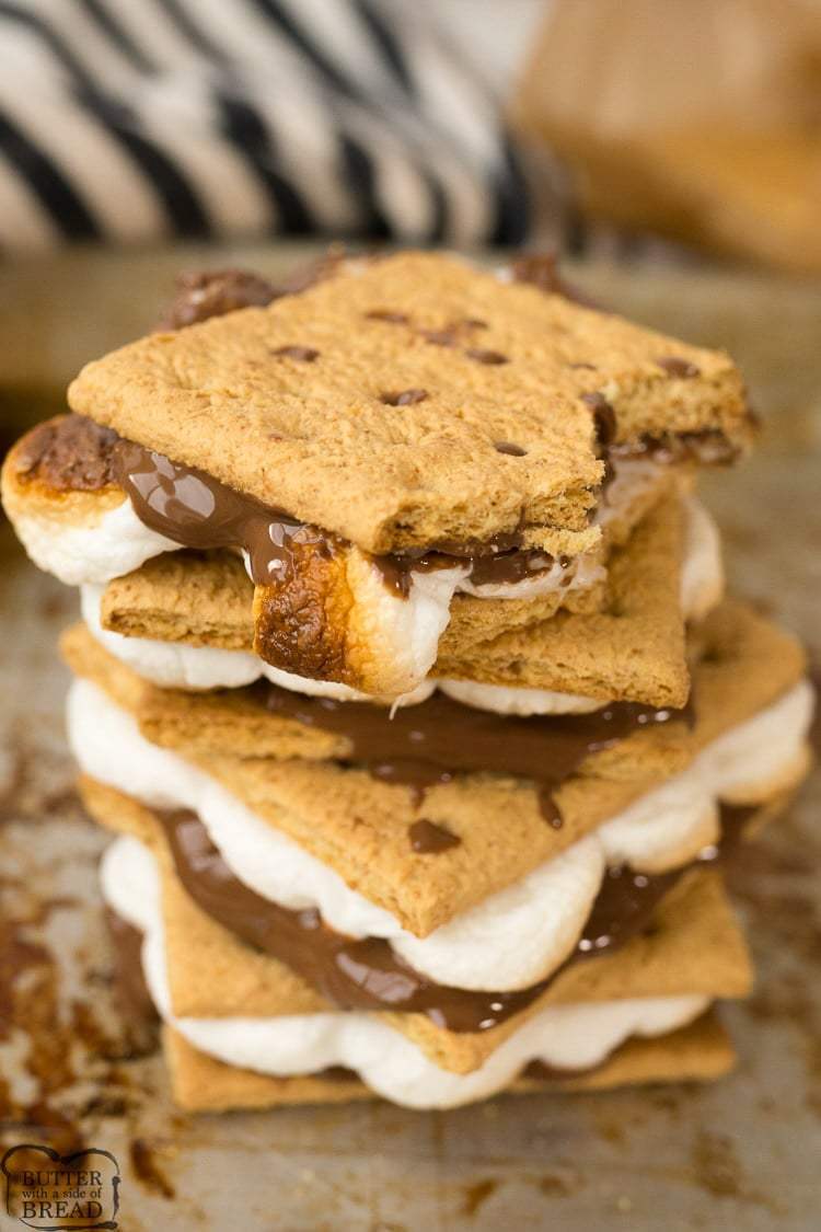 S'MORES IN THE OVEN - Butter with a Side of Bread