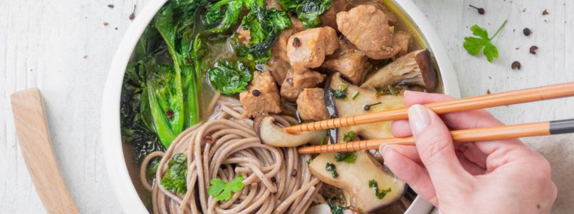 Sichuan pork and mushroom stew