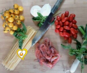 Spaghetti Burrata And Gambero Rosso Recipe