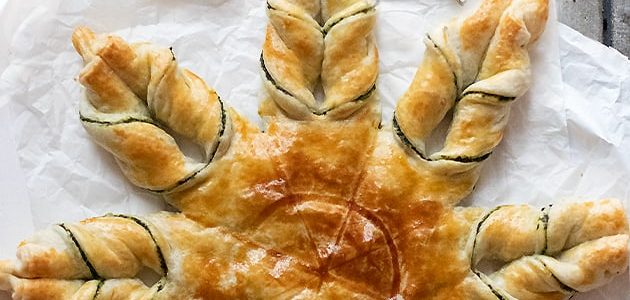 Puff pastry star