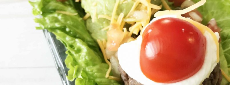 Taco Salad Splits — The Skinny Fork