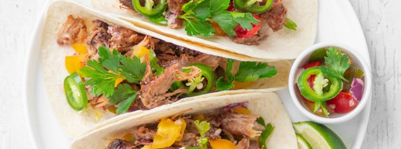 Tacos with veal carnitas