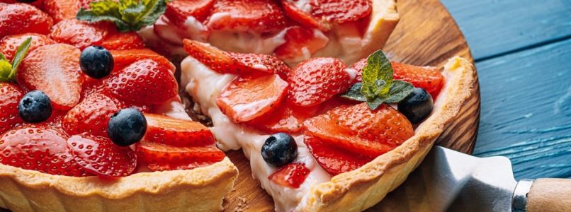 vegan-cream-and-fruit tart