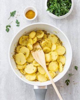 Indian potato curry