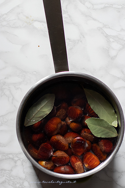 how to make boiled chestnuts
