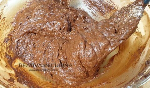 Yeast-free and flour-free chocolate muffins recipe from Creativa in the kitchen