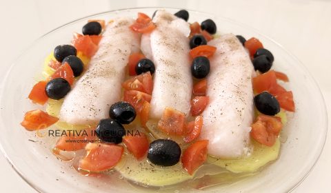 Cod fillets with potatoes recipe from Creativa in the kitchen